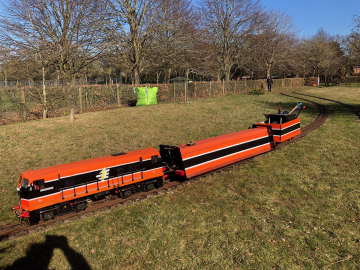 Image for Irish Class 181 Diesel Loco with train